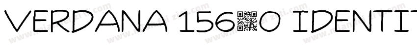 Verdana 15630 Identity H字体转换